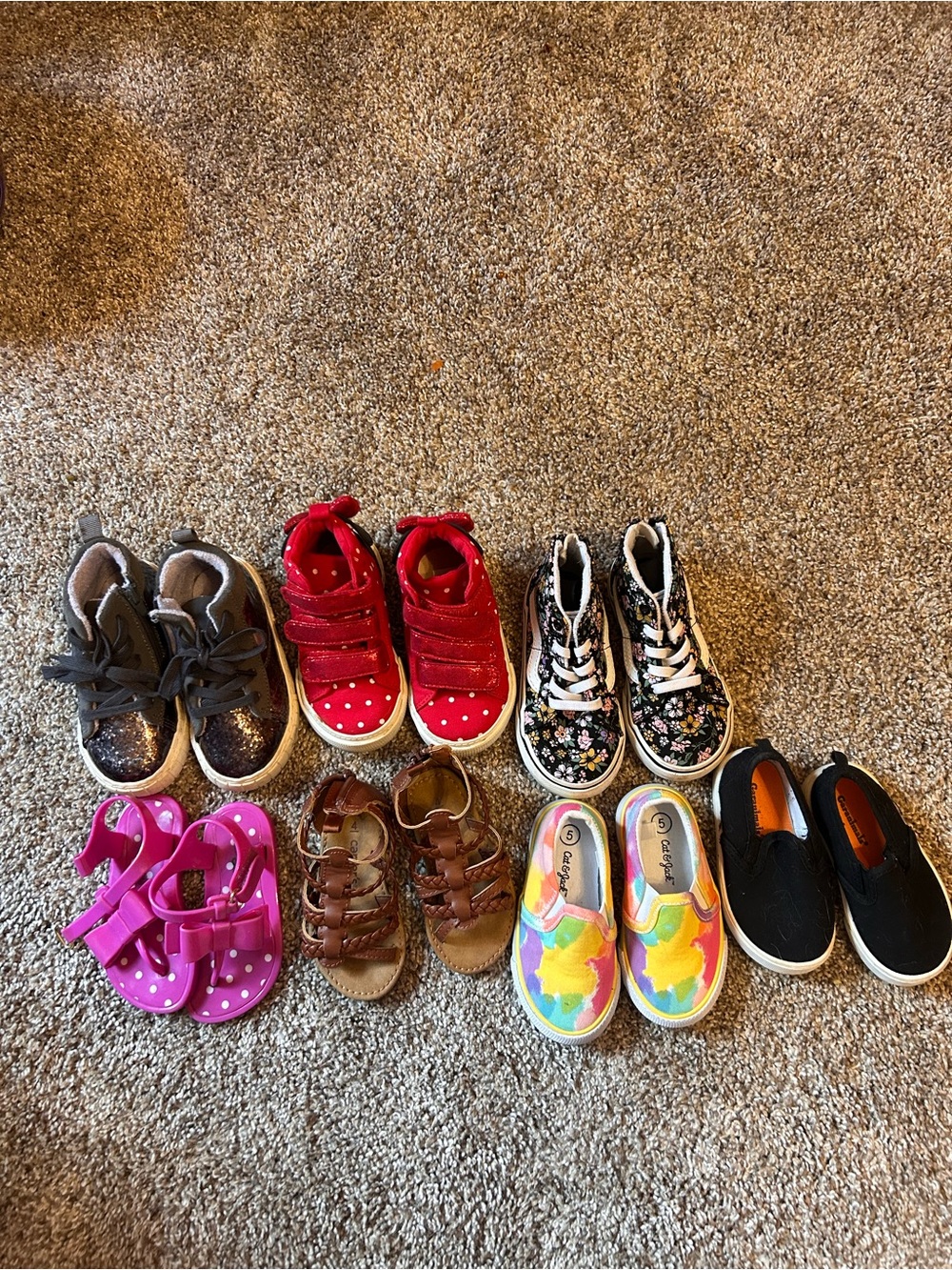 Girls shoe lot - sizes 4-6